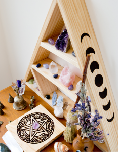 Beautiful Witchcraft Altar